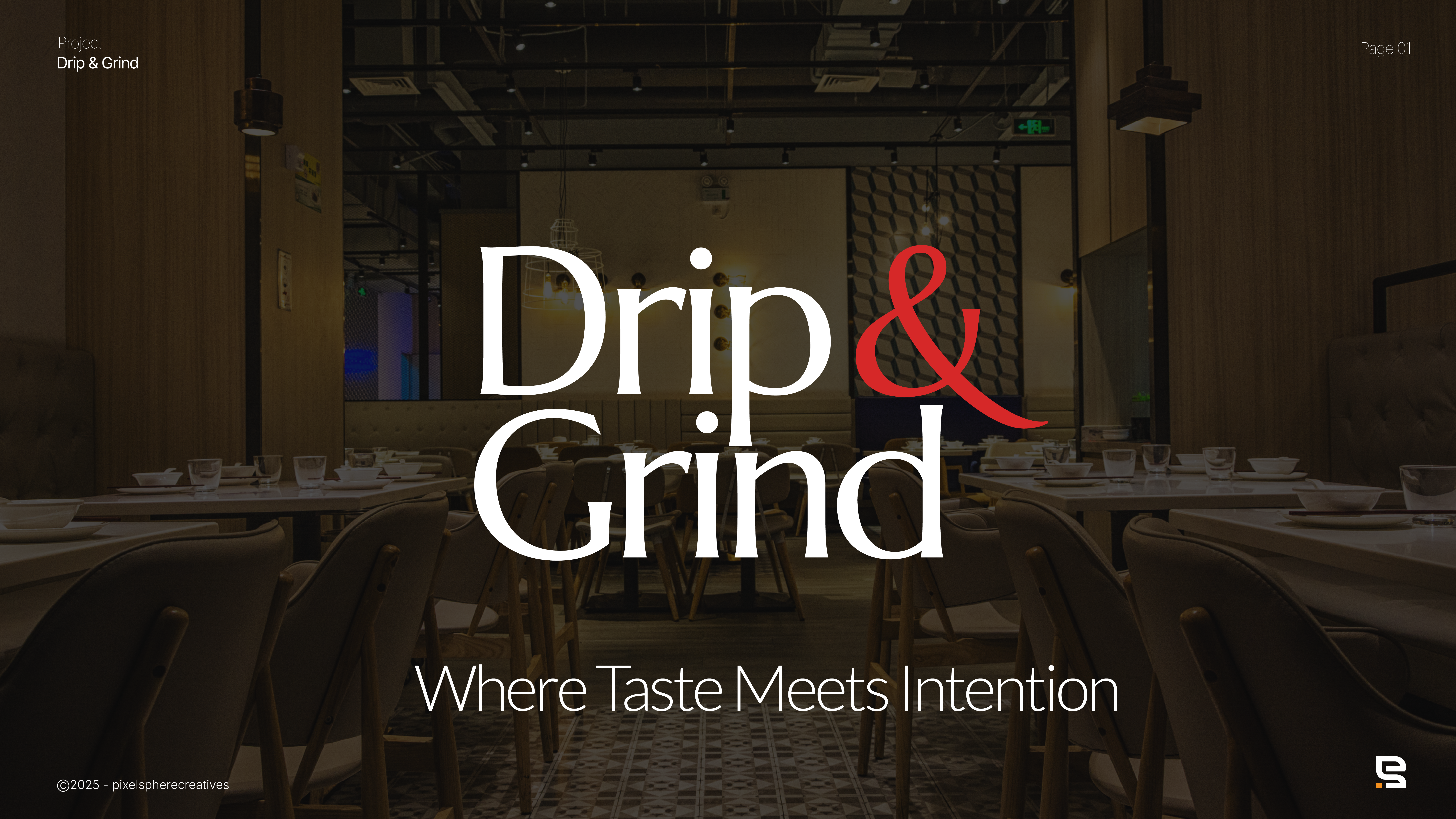 Drip and Grind branding image 1